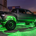 LED Strip Rock Lights for Jeep (Offroad Truck Boat UTV) (Green)