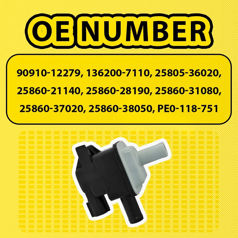 Vapor Purge Valve for Lexus ES350 (2013–2020) OE Spec PE0118751