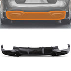 Rear Sport Diffuser for BMW 3-Series E90 E91 (2005–2012) Black PP