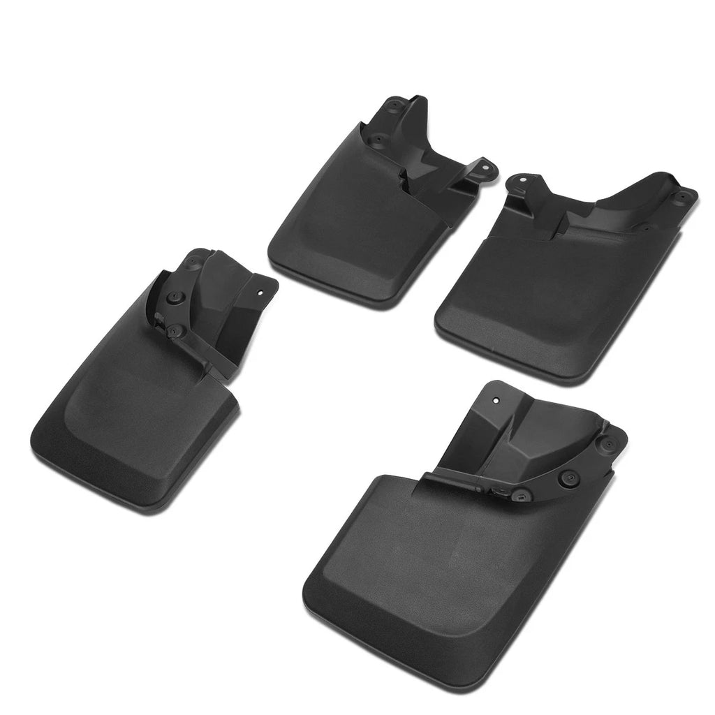Set of 4 Mud Guards for Toyota Tacoma (2016–2018) Matte Black