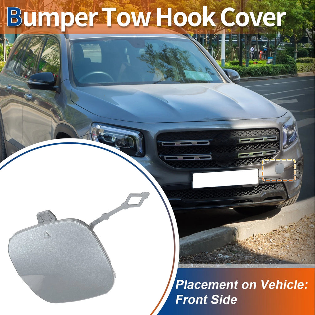 Tow Hook Cover for Mercedes GLB X247 (2019–Present) No.A2478857700 Silver