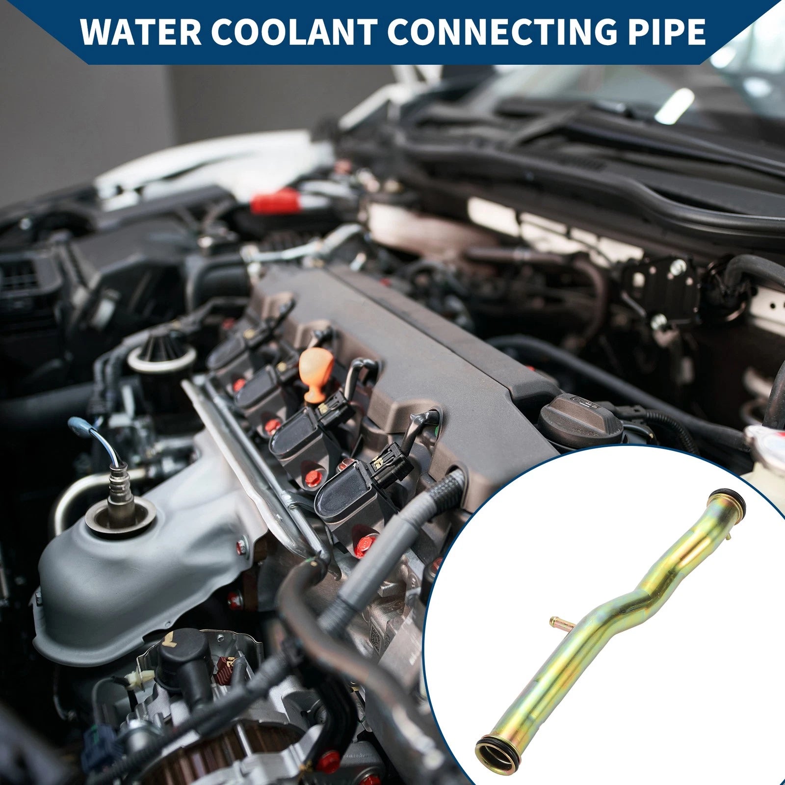 Water Coolant Connecting Pipe for Honda Civic 1.6L (1996–2000) No. 19505P2A000