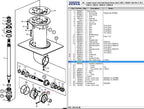 Sealing Kit for Volvo Penta 120S, 130S, 150S, MS25 (3593663, 873108)