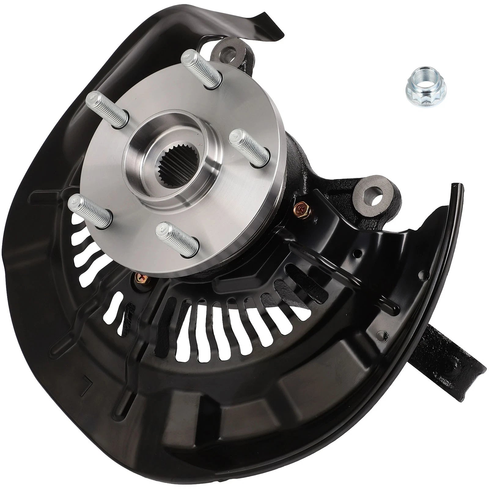 Front Left Wheel Hub Bearing Knuckle Assembly AWD for Toyota Highlander (2008–2013)