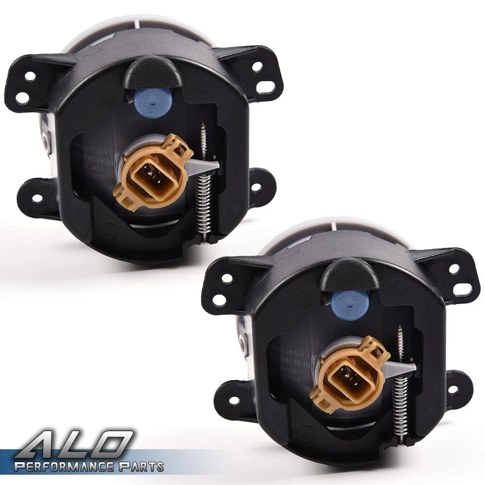 Set of 2 Fog Lights for Jeep Wrangler, Cherokee, Dodge Charger, Journey