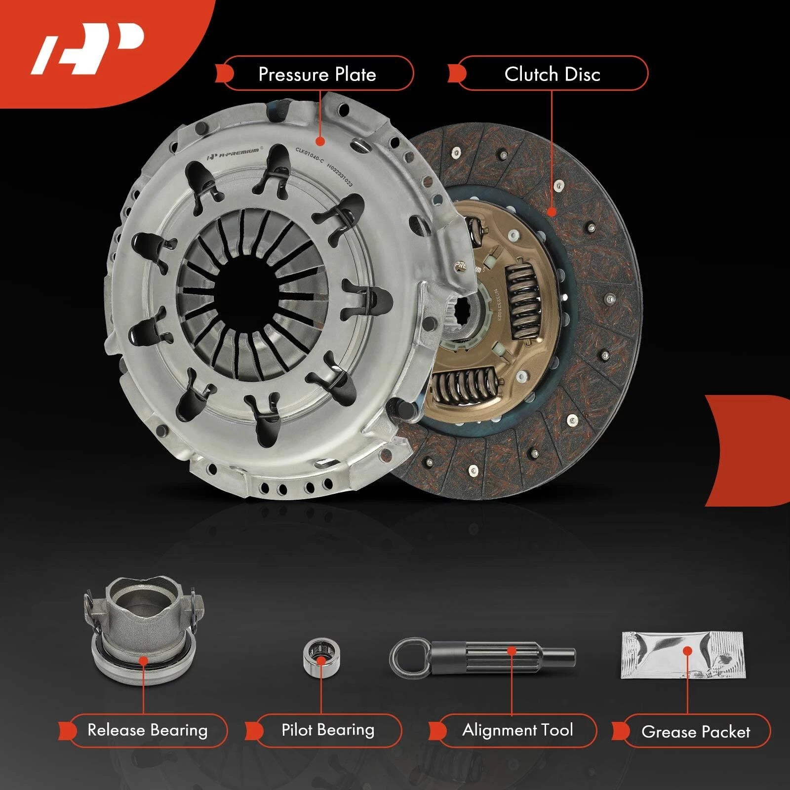 Clutch Kit for Jeep Wrangler (1994-1995, 1997-2002)
