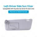Left Passenger Side Sun Visor Shade for Hyundai i30 i30cw (2007–2012)