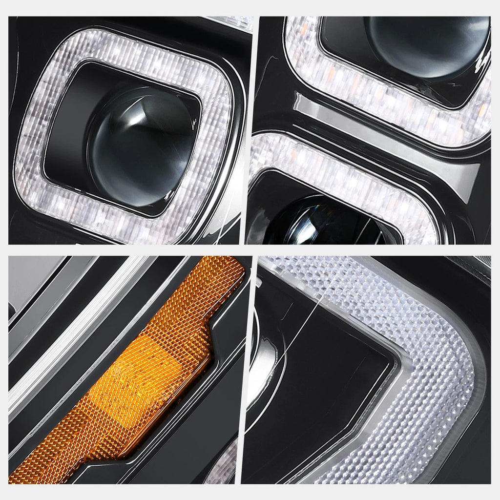 Chrome Headlight Assembly for Dodge Dakota/Durango (1997–2004)