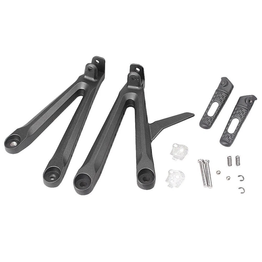2X Black Passenger Rear Foot Peg Footrest for Honda CBR 600 RR (2005–2006)