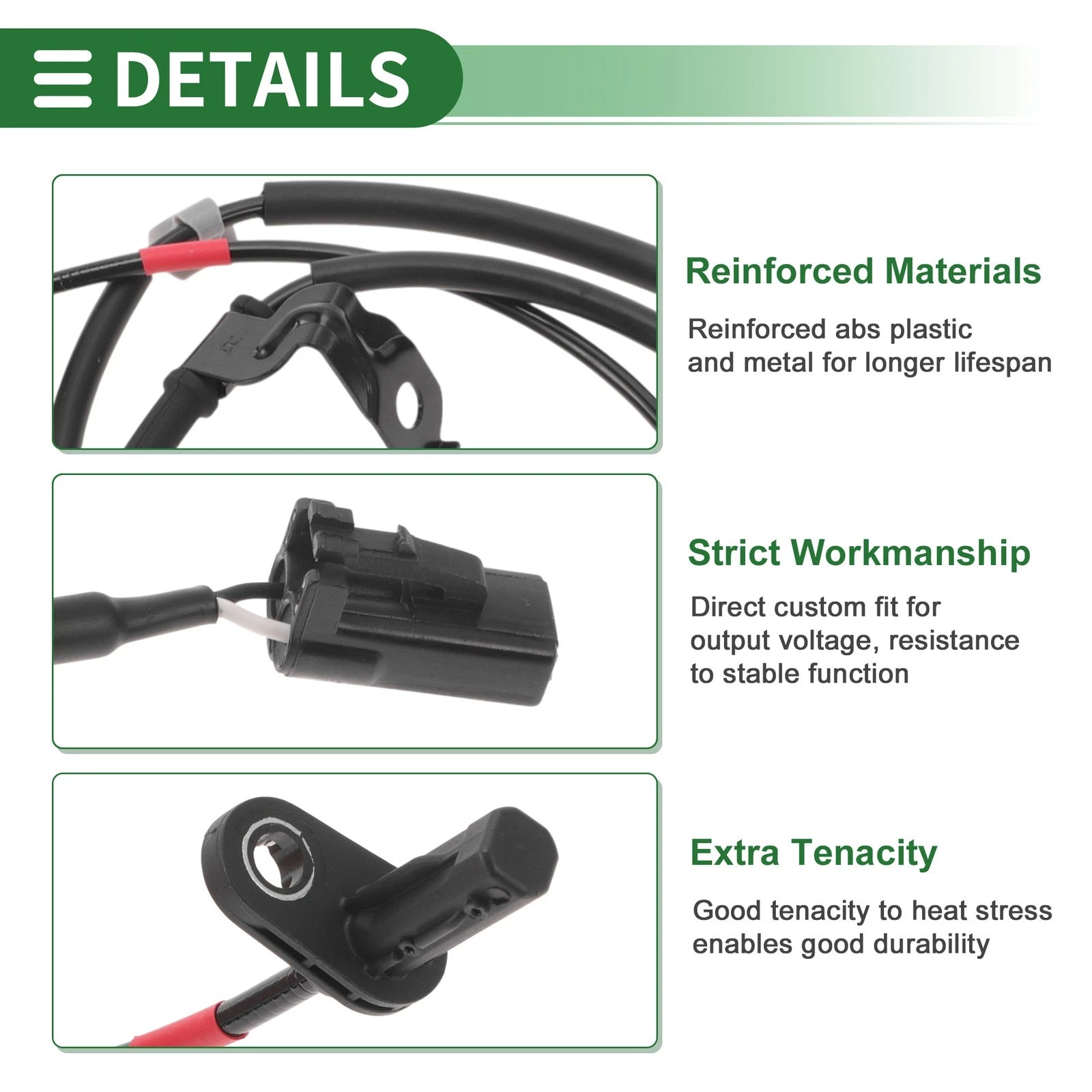 ABS Wheel Speed Sensor No. 59830C5100 for Kia Sorento (2015–2020)