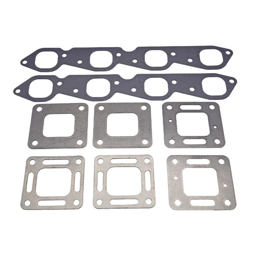 Exhaust Manifold Kit with Bellow Gasket & Water Shutter for MerCruiser V8 (1981–Present)