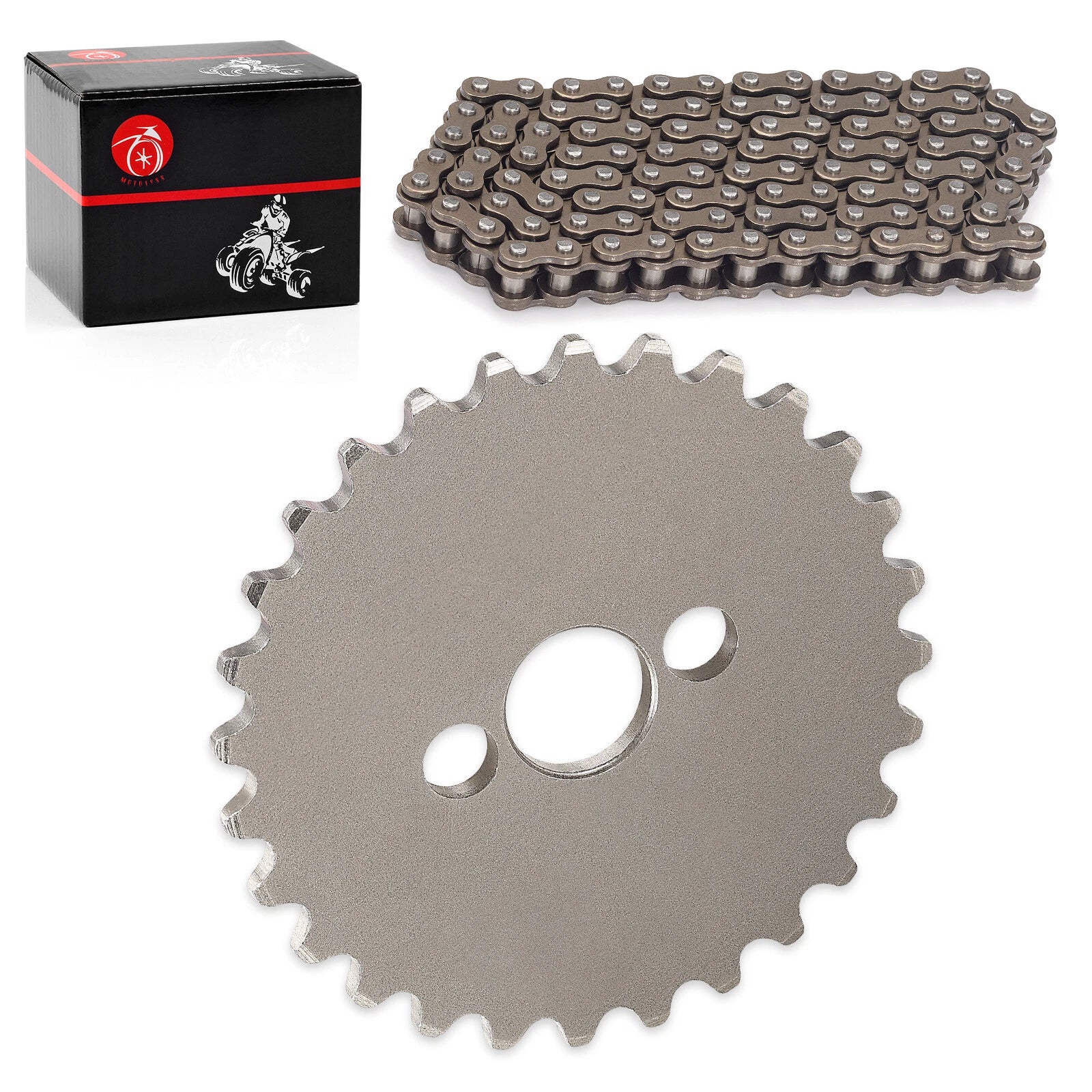 Camshaft Sprocket 28T & Timing CHAIN For Honda XR80 XR80R XL80S (1979–1999)