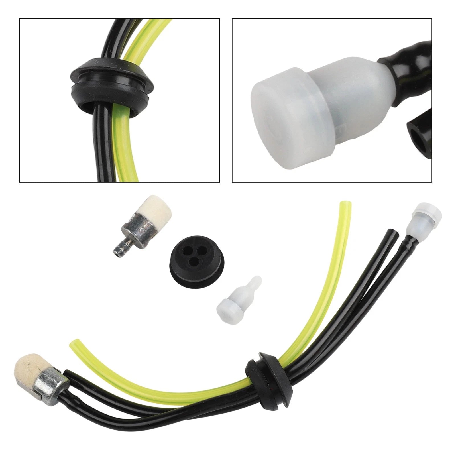 Tank Seal Set of 3 Hoses with Filter for Echo Brushcutters (18/20mm)