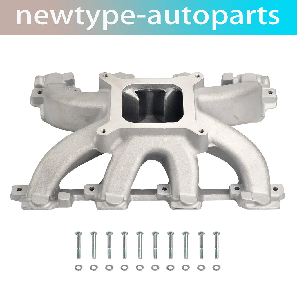Satin Aluminum Super Victor Intake Manifold for Gen III LS1/LS2 (2001–2009)