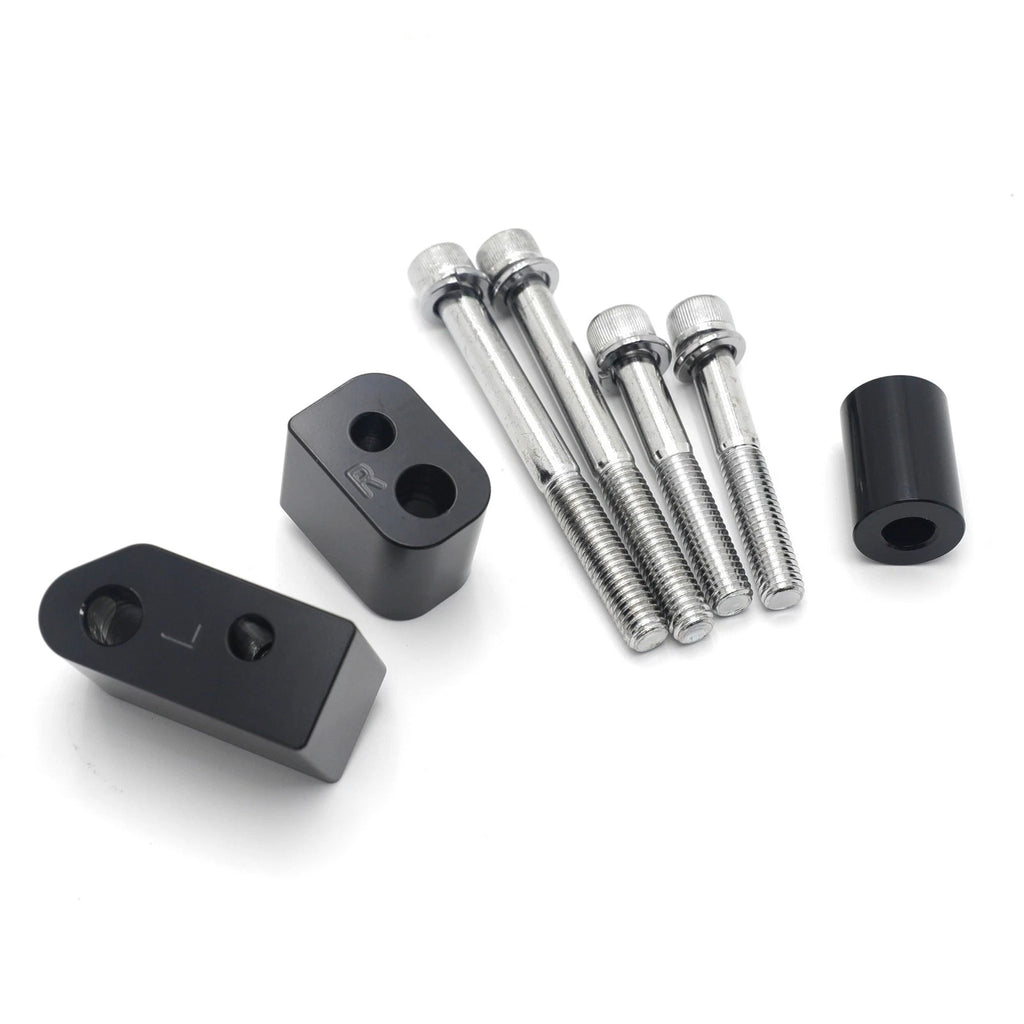 1.25" Footboard Extension Spacer for Harley Touring Road King Street Electra Road Glide