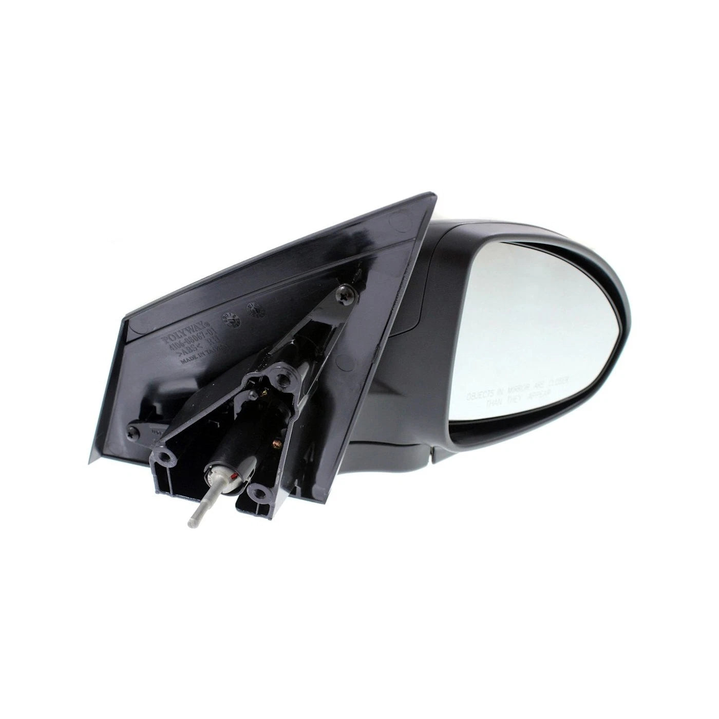 Set of 2 Manual Remote Mirrors for Chevy Cruze (2011–2015) Black
