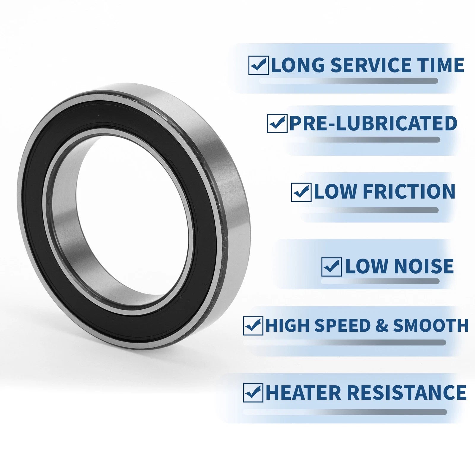Deep Groove Ball Bearing 65x100x18mm for Scooter Skateboard (6013DDU)