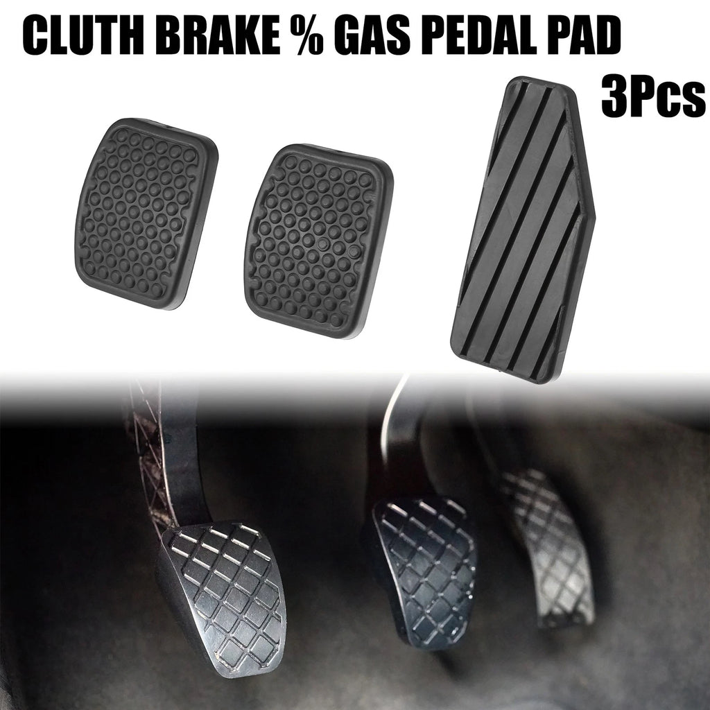 3 Pcs Clutch Brake Gas Pedal Cover for Suzuki Aerio (2001–2007) 703820372295