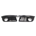 2X Front Bumper Fog Light Lamp Cover w/ Chrome Trim for VW Jetta (2006–2010)