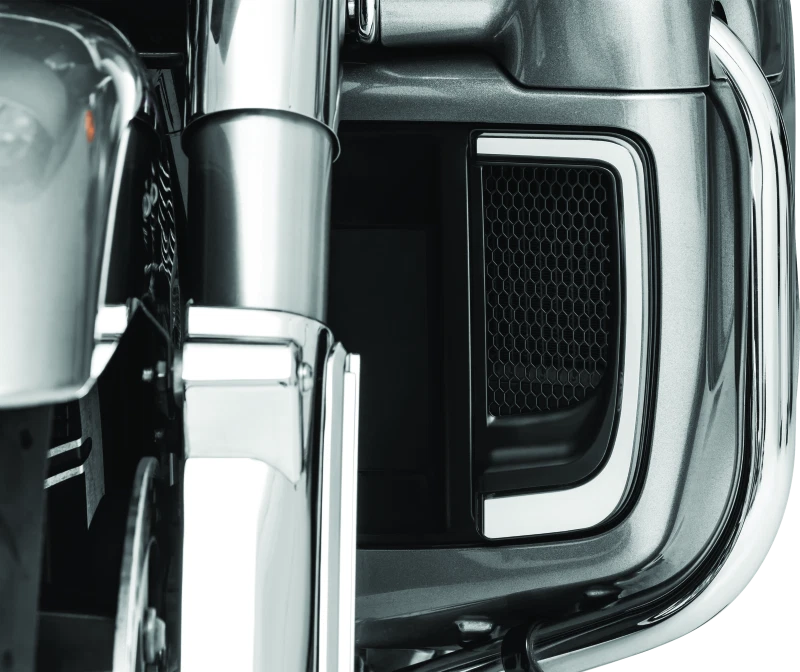Lower Fairing Grill for Harley Davidson (2014–2016) - Black