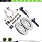 Control Arm Tie Rod End & Brake Rotor Pad for Buick Lucerne (2006–2011)