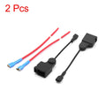 2Pcs Car Horn Speaker Adapter Wiring Harness for Toyota 