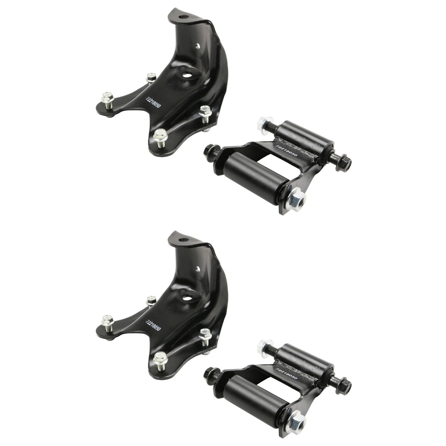 Set of 2 Leaf Spring Shackle Brackets for Ford Bronco F-Series (1978–1996)