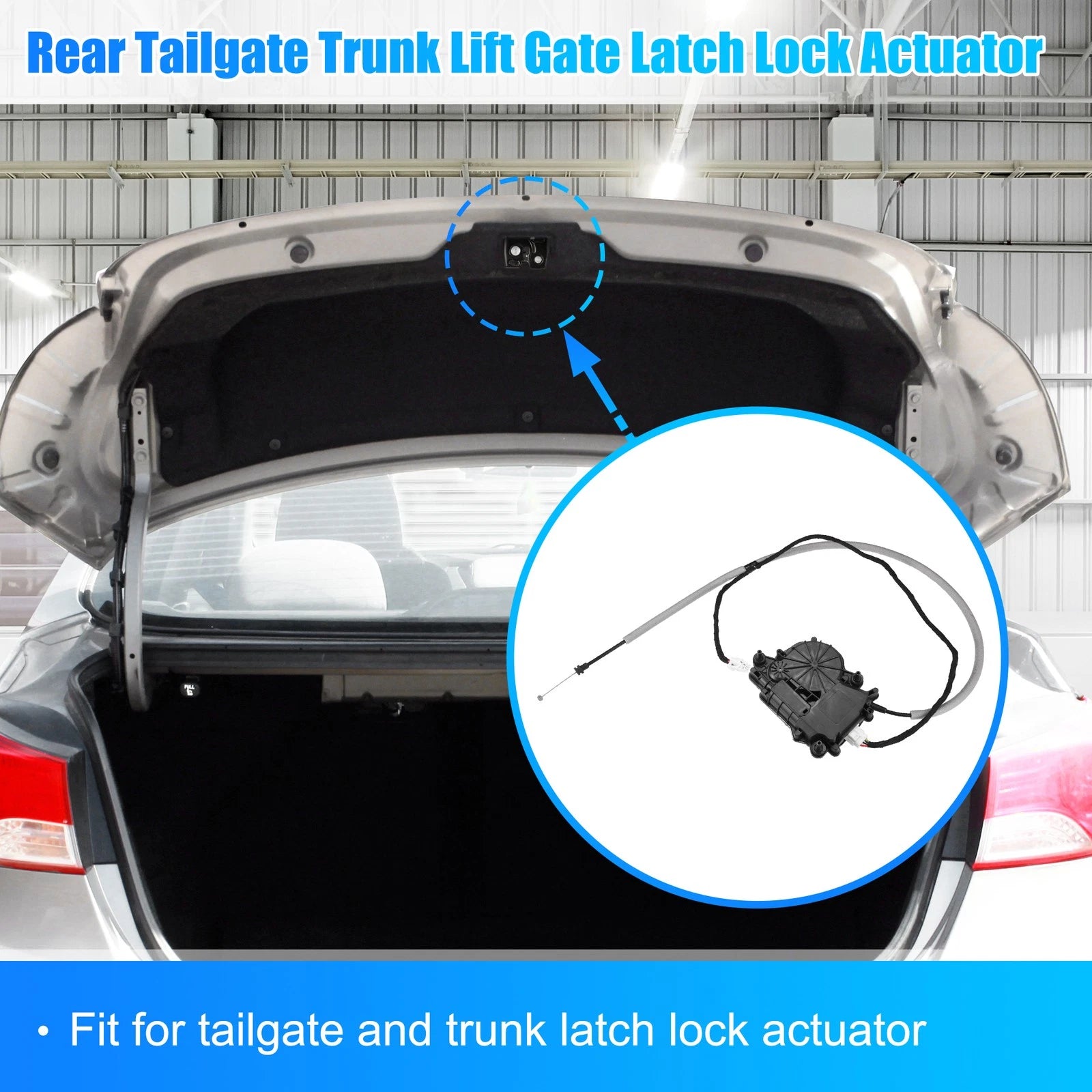 Rear Tailgate Trunk Latch Lock Actuator for BMW 528i 535i (2011–2016)