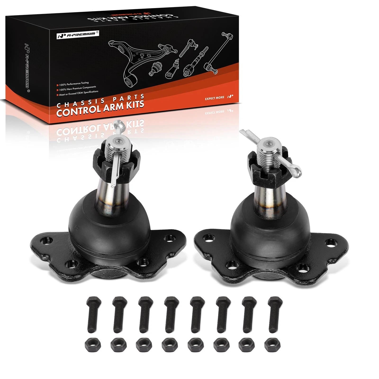 2X Front Upper Ball Joint for Chevy Tahoe GMC Yukon (1995–1999)