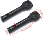8" Black Risers 1.25" Handlebar Top Clamps for Harley Road King Dyna