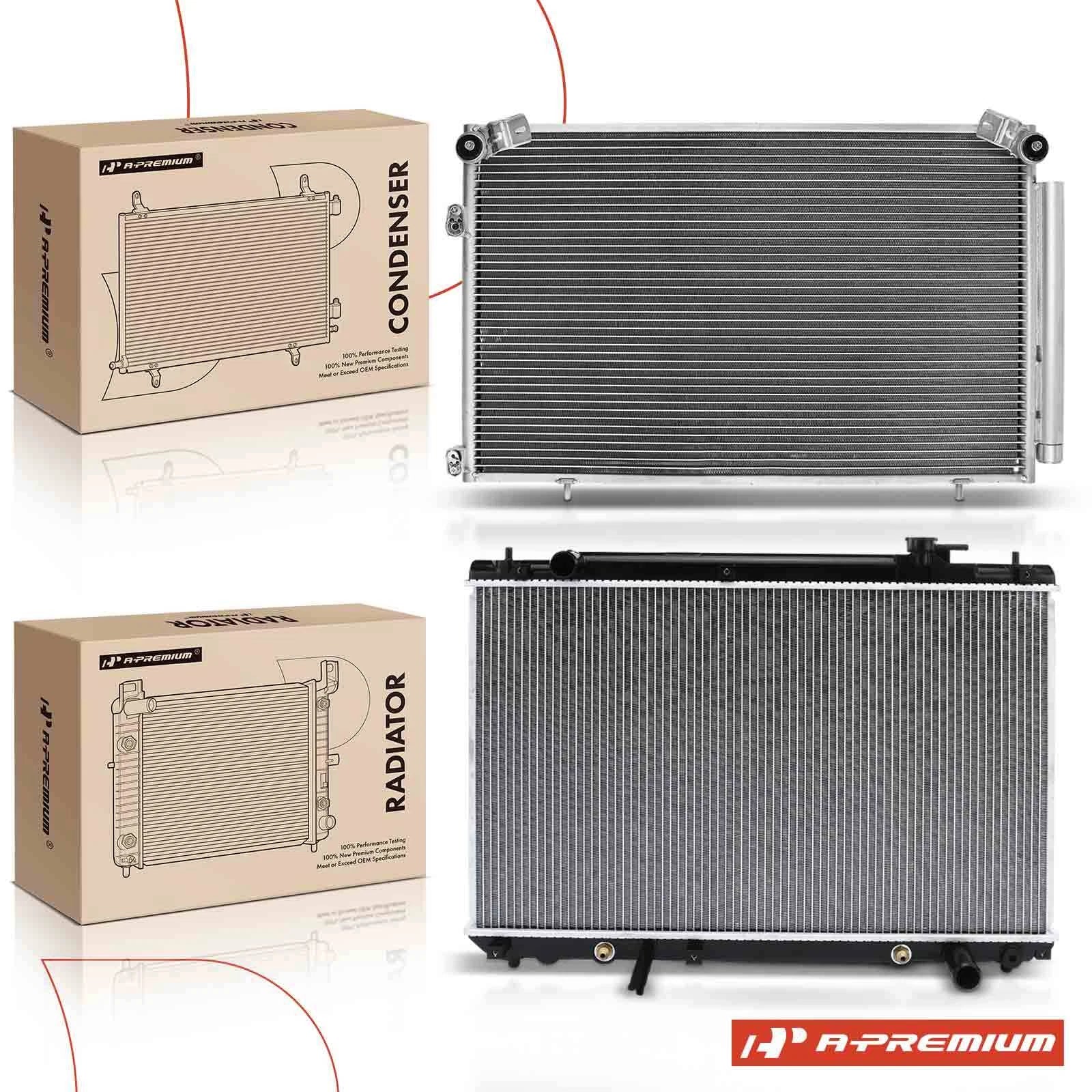 Radiator & A/C Condenser Cooling for Toyota Highlander 2.4L (2014–2018)