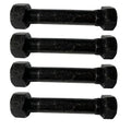 Set of 4 Trailer Spring Shackle Bolt & Nut 9/16" X 3" for