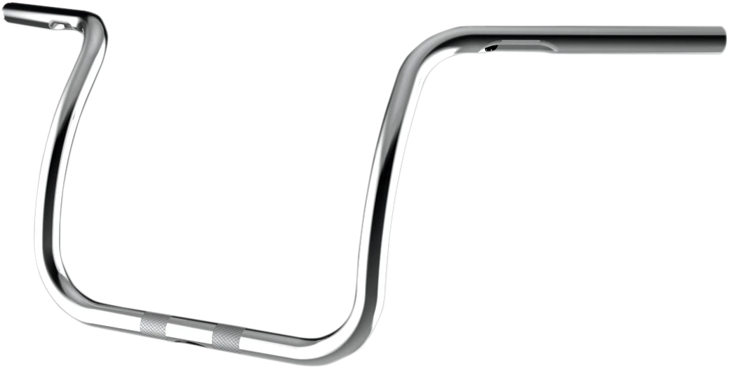 1" Chrome Sweeper Handlebar for Custom Motorcycles (300516)