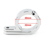 1.25" Universal Motor Handlebar Mount Clamp Clock for Motorcycle