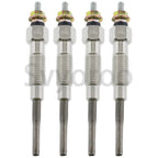 Set of 4 Glow Plugs 19850-78200-71 for Toyota 1DZ Forklift (5FD 6FD 7FD 8FD)