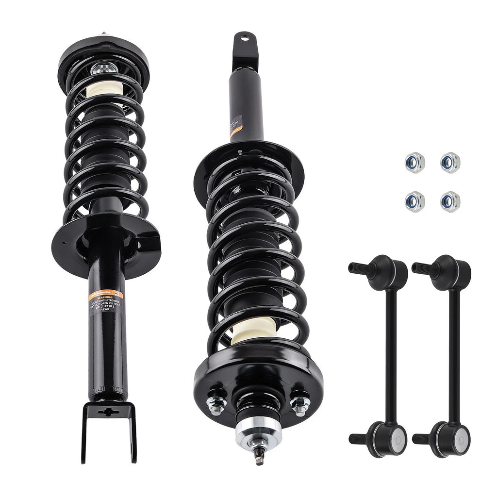 Rear Strut w/ Spring Assembly Sway Bar Link for Honda Accord (2013–2017)