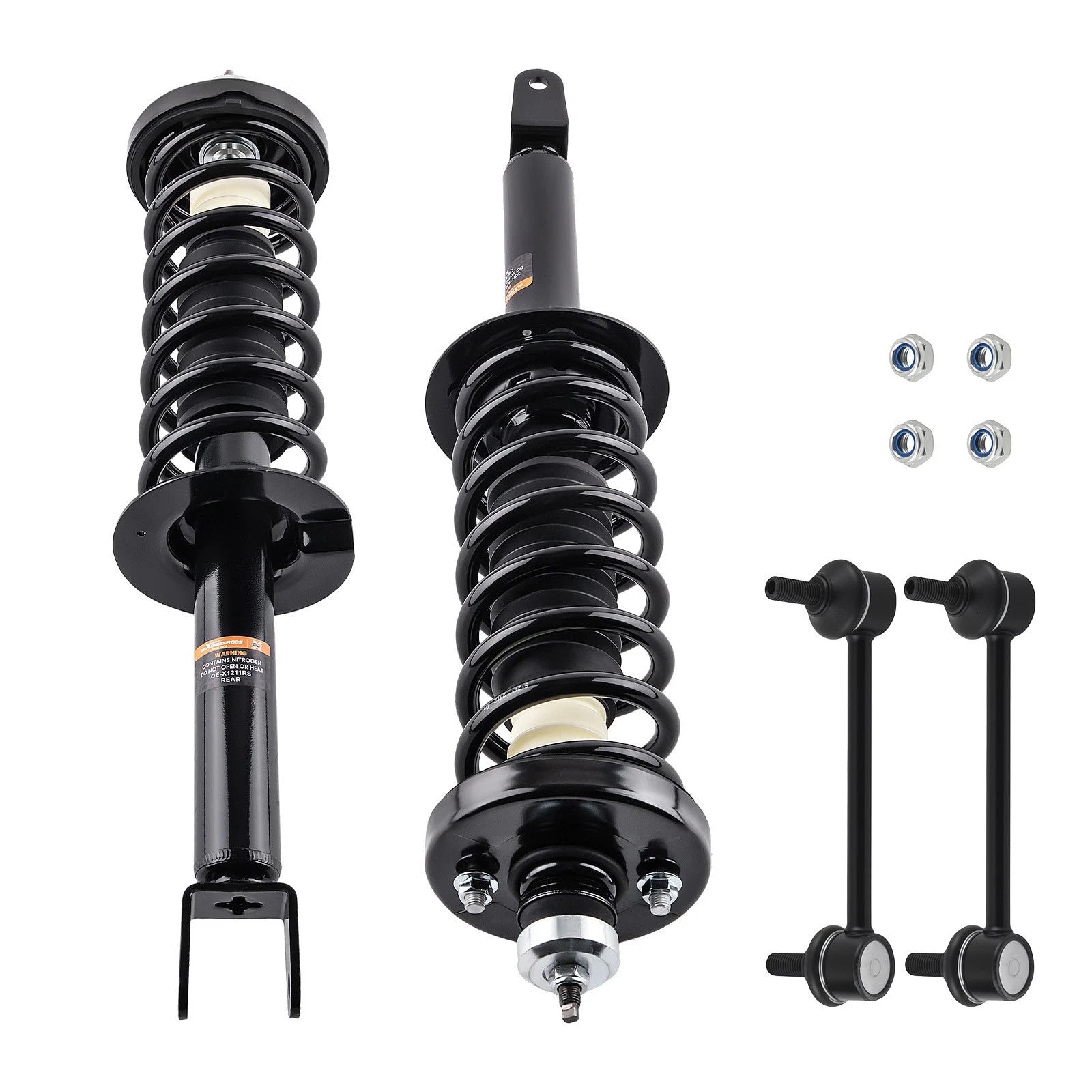 Rear Strut w/ Spring Assembly Sway Bar Link for Honda Accord (2013–2017)