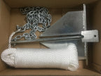 Sand Anchor Kit for Boats (Approx 5m Length) - 8LB, 50m Rope, 6mm Chain