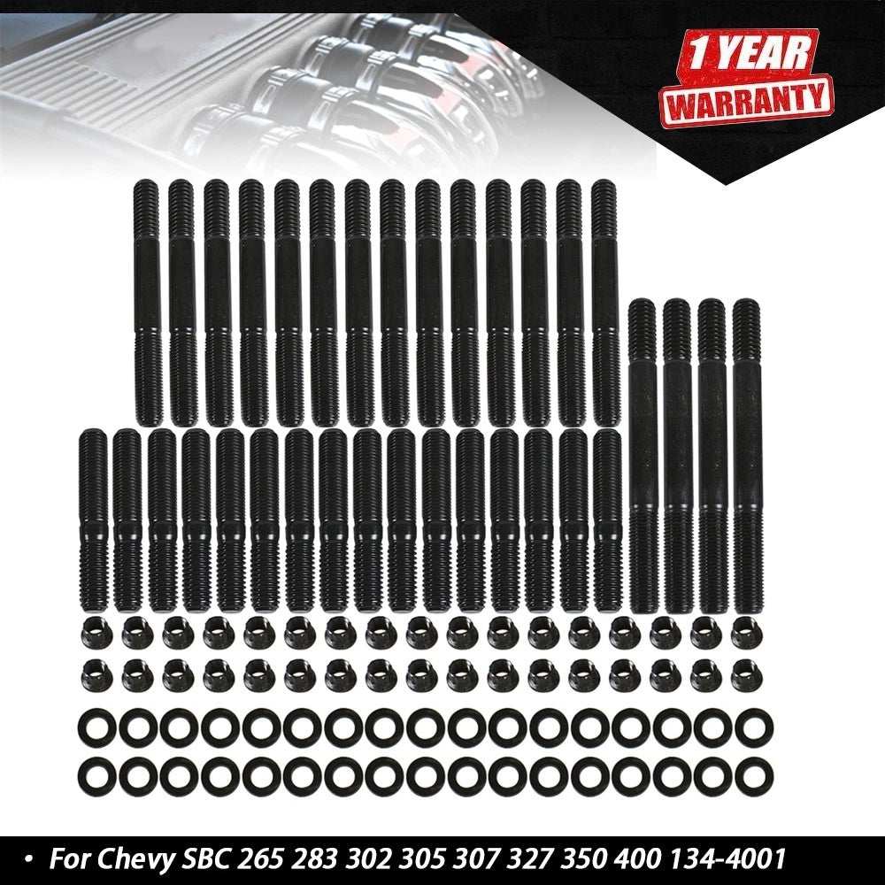 Cylinder Head Stud Kit for Chevy SBC 265-400 (1955–2002)