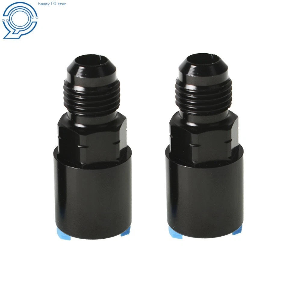 Set of 2 Fuel Rail Fittings for Quick-Disconnect Adapter