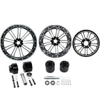 Set of 2 Wheel Rim Hub & Sprocket for Harley Touring (2009–2023)