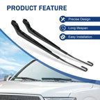 Pair Front Windshield Wiper Arms for Ford F150 Expedition Super Duty (2015-2023)