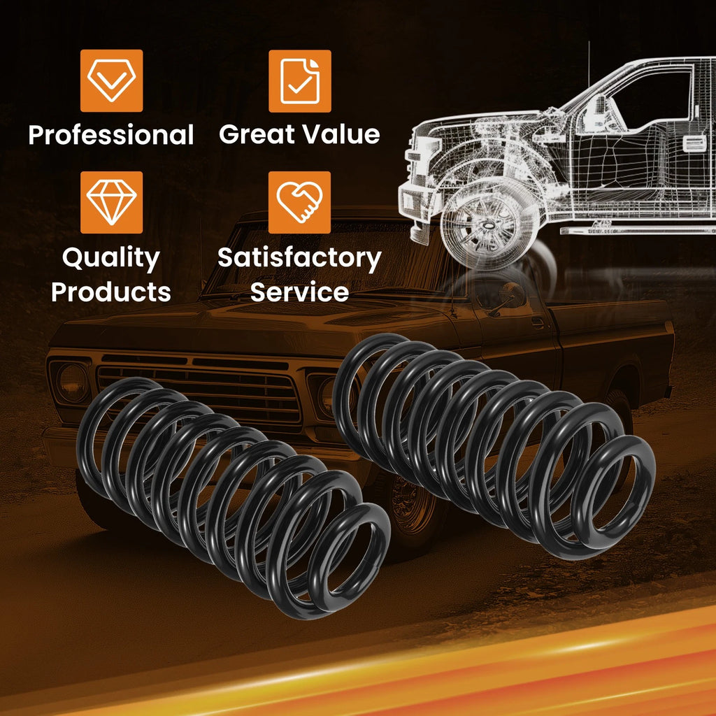 3" Drop Suspension Springs for Ford F150 F100 2WD (1965–1979)