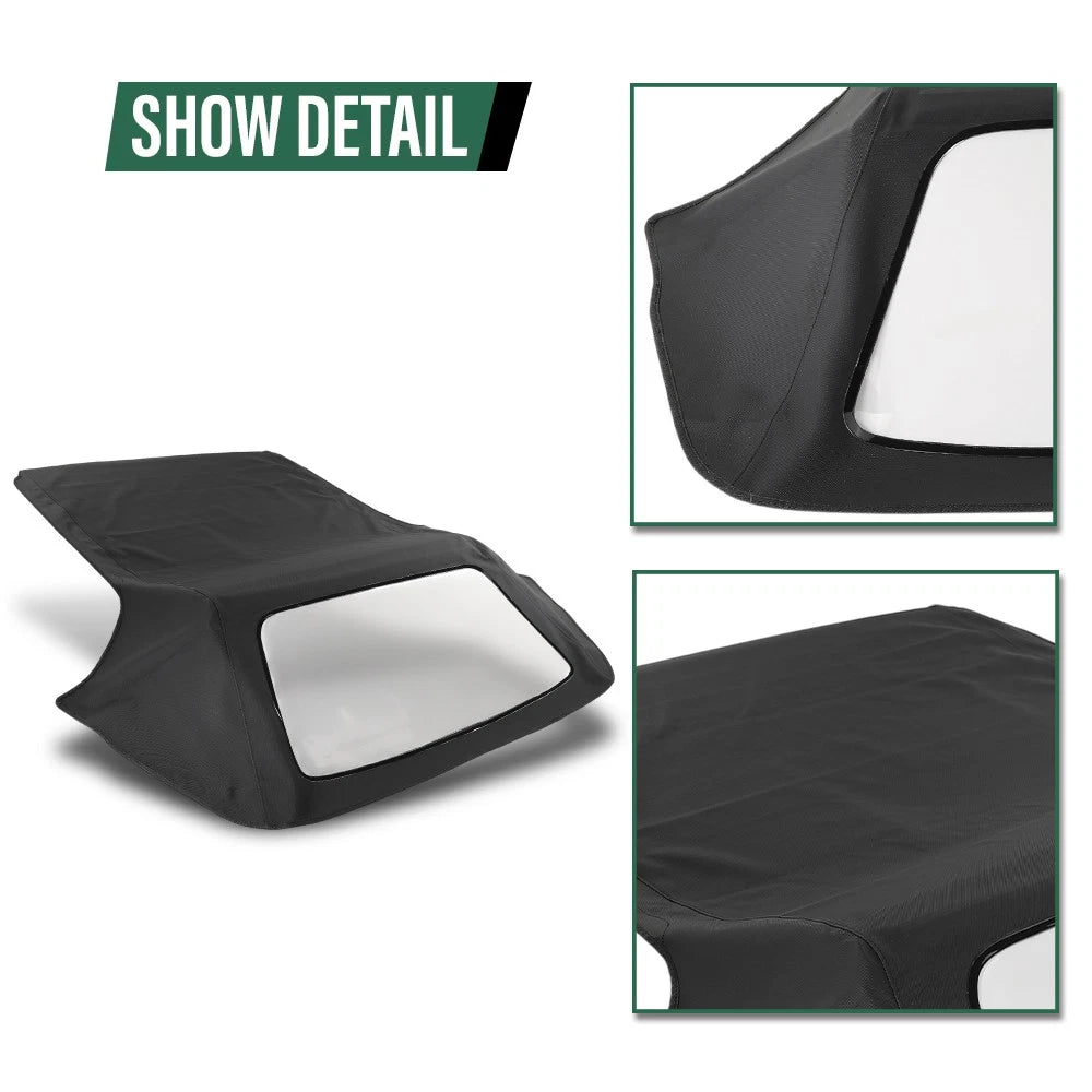 Convertible Soft Top & Plastic Window for BMW 3-Series (1986–1993)