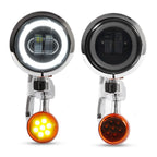 Auxiliary LED Spot Fog Light for Harley Electra Road Glide (1997–Present)