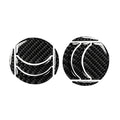 10Pcs Carbon Fiber Dashboard Vent Trim Covers for Nissan 350Z (2006-2009)