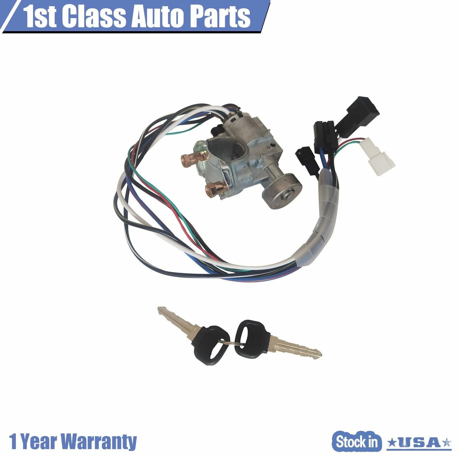 Ignition Switch with 2 Keys for Mazda Pickup B2000 B2200 B2600 (1986–1993)