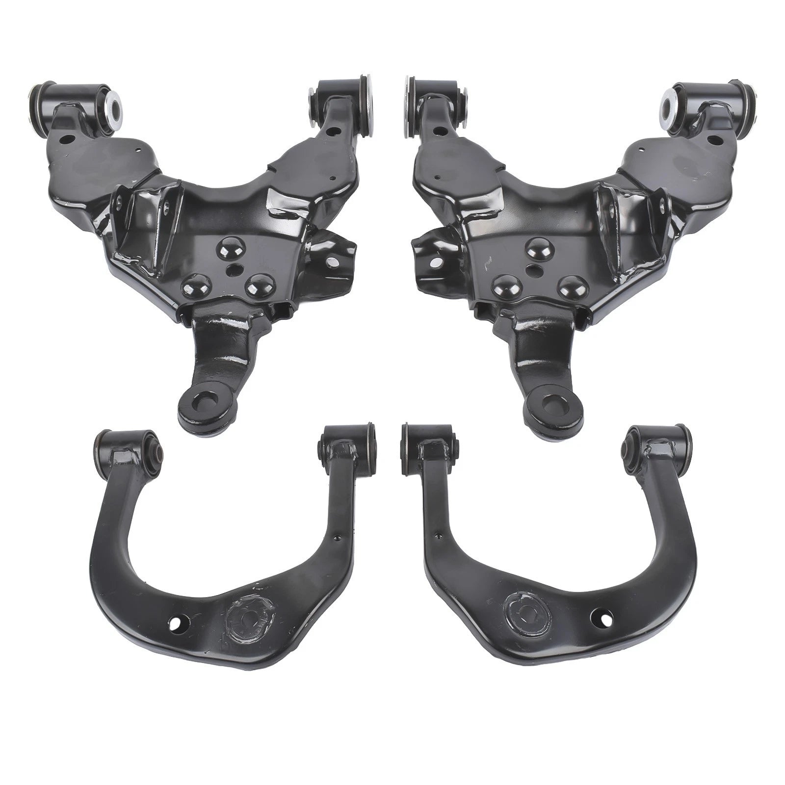 Set of 4 Front Upper Lower Control Arms for Toyota Sequoia Tundra (2000–2007)