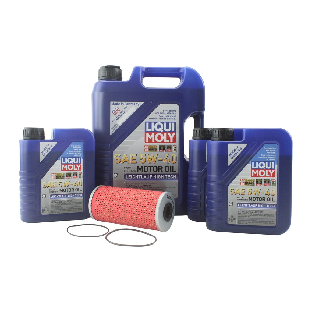 Oil Change Kit 5W40 for Mercedes M119 5.0L (1990–1996) - 8L Liqui Moly Molygen