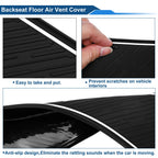 19 Pcs Non-Slip Mat for Ford Ranger (2023–2025) PVC White